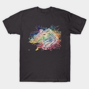 crayon zebra T-Shirt